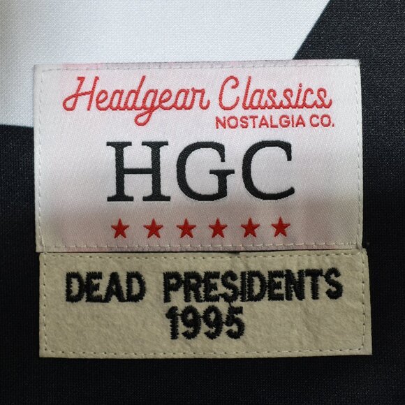 Headgear Classics Black Dead Presidents 1995 Basketball Jersey, Size Medium - Picture 6 of 8